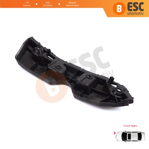 Renault Dacia Duster MK1 HS 2010-2017 622220011R için Ön Sağ Tampon İç Bağlantı Braket Ayağı 