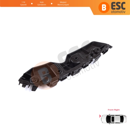 Renault Dacia Duster MK1 HS 2010-2017 622220011R için Ön Sağ Tampon İç Bağlantı Braket Ayağı 