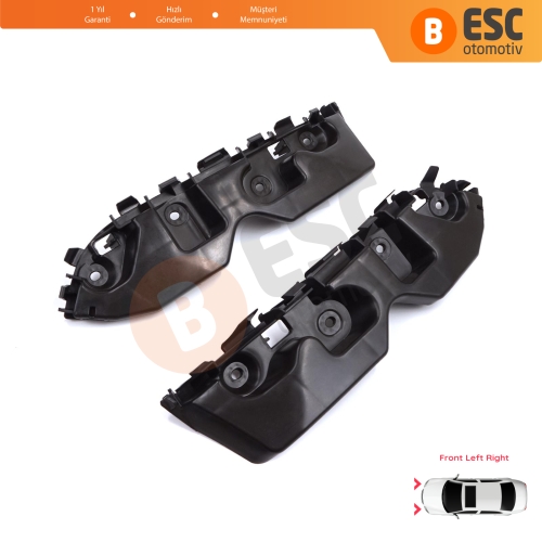 Renault Dacia Duster MK1 HS 2010-2017 622230010R 622220011R için Ön Sağ Sol Tampon İç Bağlantı Braket Ayağı 