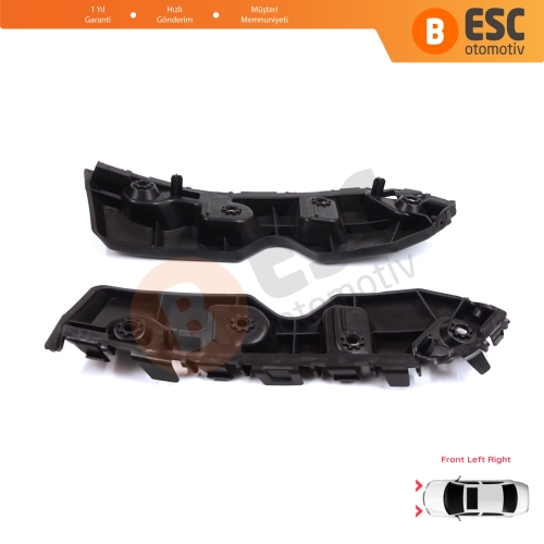 Renault Dacia Duster MK1 HS 2010-2017 622230010R 622220011R için Ön Sağ Sol Tampon İç Bağlantı Braket Ayağı 