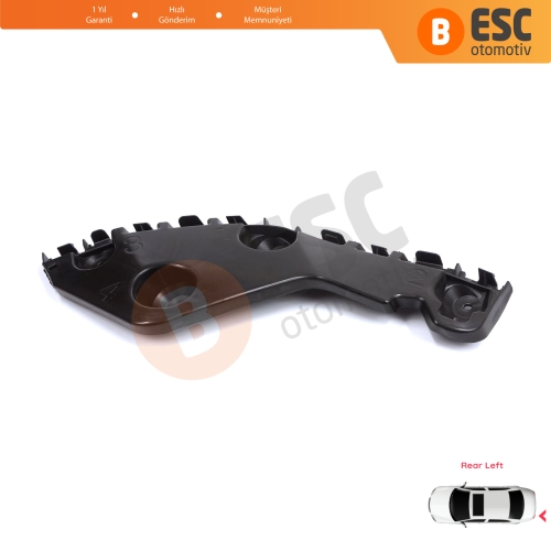 Renault Dacia Duster MK1 HS 2010-2017 622210009R için Arka Sol Tampon İç Bağlantı Braket Ayağı