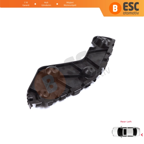 Renault Dacia Duster MK1 HS 2010-2017 622210009R için Arka Sol Tampon İç Bağlantı Braket Ayağı