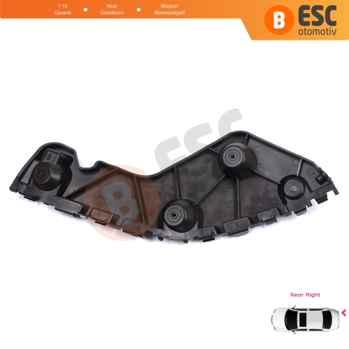 Renault Dacia Duster MK1 HS 2010-2017 622200010R için Arka Sağ Tampon İç Bağlantı Braket Ayağı 