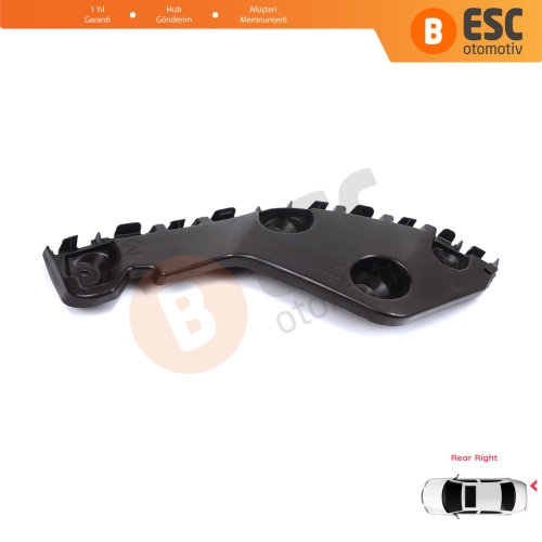Renault Dacia Duster MK1 HS 2010-2017 622200010R için Arka Sağ Tampon İç Bağlantı Braket Ayağı 