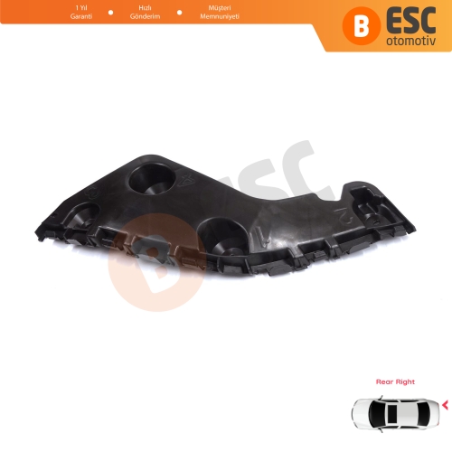 Renault Dacia Duster MK1 HS 2010-2017 622200010R için Arka Sağ Tampon İç Bağlantı Braket Ayağı 