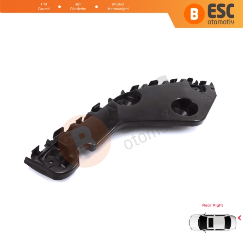 Renault Dacia Duster MK1 HS 2010-2017 622200010R için Arka Sağ Tampon İç Bağlantı Braket Ayağı 