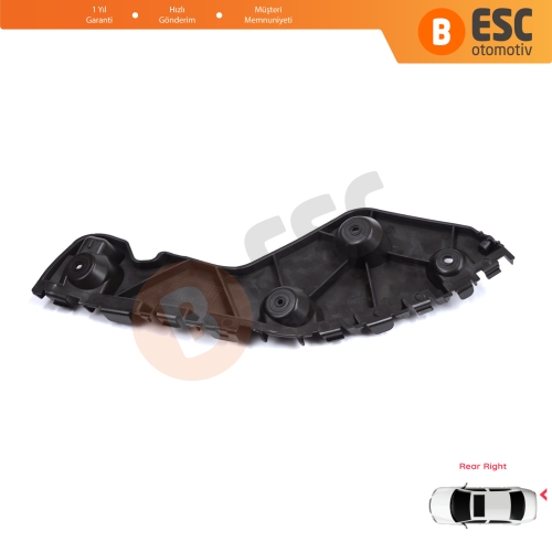 Renault Dacia Duster MK1 HS 2010-2017 622200010R için Arka Sağ Tampon İç Bağlantı Braket Ayağı 