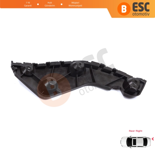 Renault Dacia Duster MK1 HS 2010-2017 622200010R için Arka Sağ Tampon İç Bağlantı Braket Ayağı 