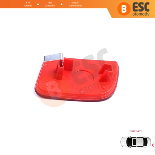 Renault Master 3 Scenic 2 Nissan NV400 Interstar Opel Movano B X62 8200152642 için Sol Arka Tampon Reflektörü