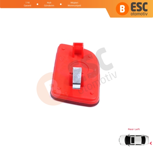 Renault Master 3 Scenic 2 Nissan NV400 Interstar Opel Movano B X62 8200152642 için Sol Arka Tampon Reflektörü