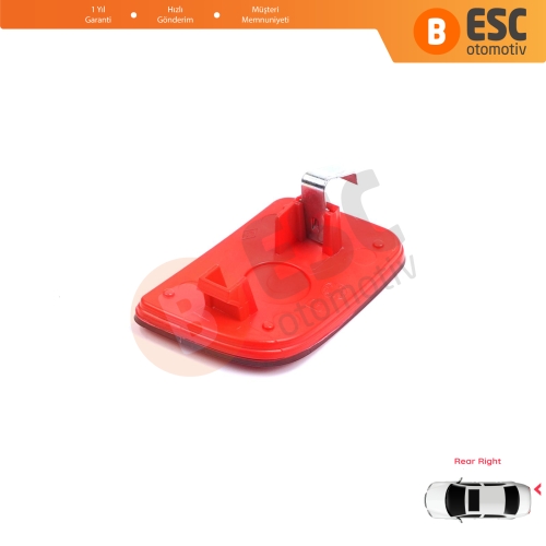 Renault Master 3 Scenic 2 Nissan NV400 Interstar Opel Movano B X62 8200152643 için Sağ Arka Tampon Reflektörü