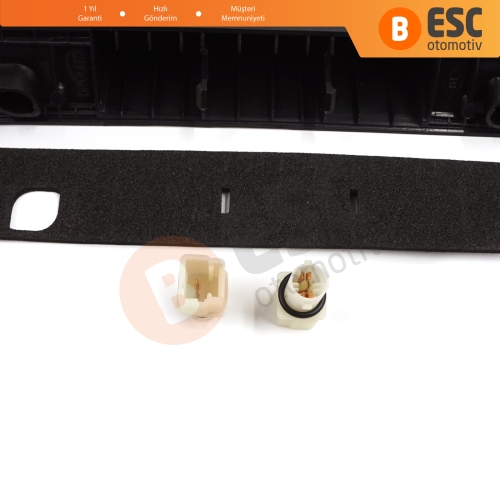 Renault Kangoo MK2 Grand Be Bop KW Express FW MPV Van 8200419876 için Arka Plaka Aydınlatma Lambası