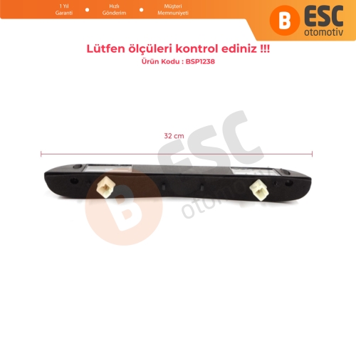 Renault Kangoo MK2 Grand Be Bop KW Express FW MPV Van 8200419876 için Arka Plaka Aydınlatma Lambası