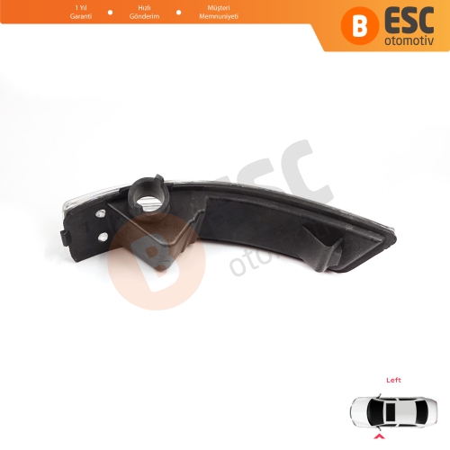 Ford Focus 2007-2020 Mondeo MK4 2007-2015 8M5113B383AA İçin Sol Yan Ayna Sinyali Beyaz 