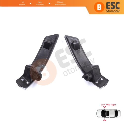 Ford Focus 2007-2020 Mondeo MK4 2007-2015 1872845 1872847 İçin Yan Ayna Sinyali Beyaz Sağ ve Sol 