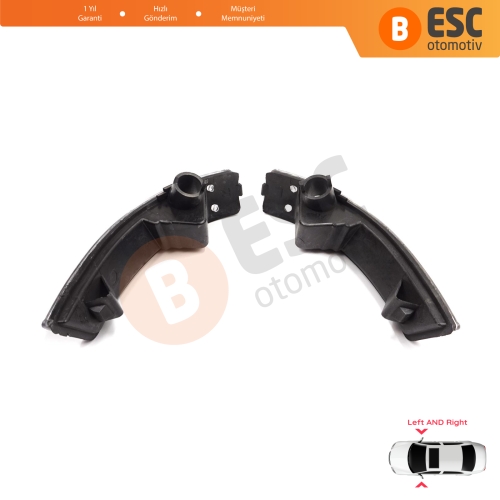 Ford Focus 2007-2020 Mondeo MK4 2007-2015 1872845 1872847 İçin Yan Ayna Sinyali Beyaz Sağ ve Sol 
