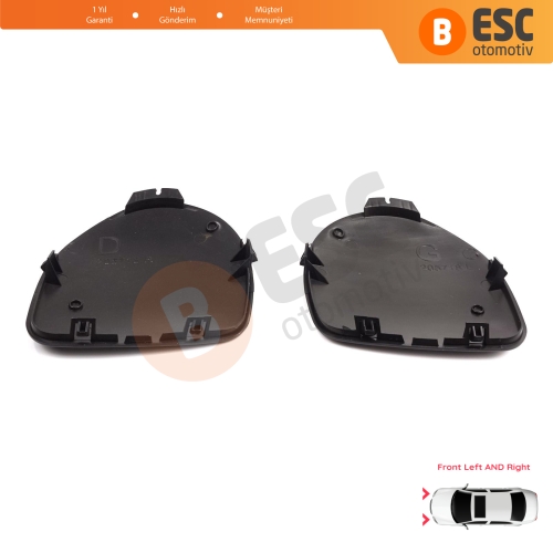 Renault Clio MK2 BB CB SB Faz 1 1998-2002 7701205718 için Ön Tampon Sol Sağ Sis Far Kapağı