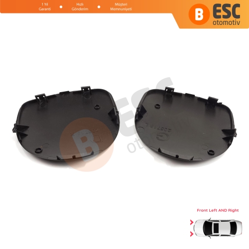 Renault Clio MK2 BB CB SB Faz 1 1998-2002 7701205718 için Ön Tampon Sol Sağ Sis Far Kapağı