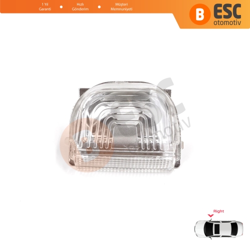 Mercedes Sprinter MK3 907 910 2018-On 9109064600 İçin Sağ Yan Kapı Ayna Sinyali Beyaz