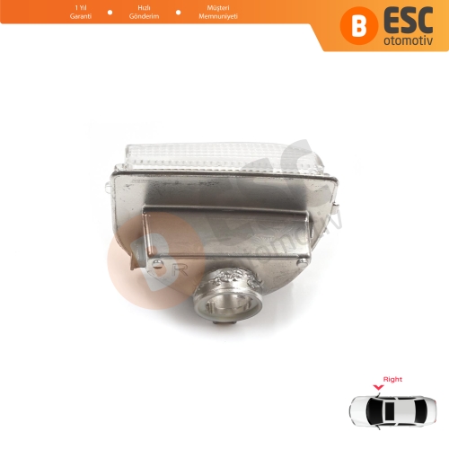 Mercedes Sprinter MK3 907 910 2018-On 9109064600 İçin Sağ Yan Kapı Ayna Sinyali Beyaz