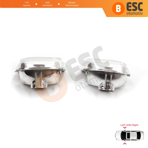 Mercedes Sprinter MK3 907 910 2018-On 9109064700 9109064600 İçin Yan Ayna Sinyali Beyaz Sağ ve Sol 