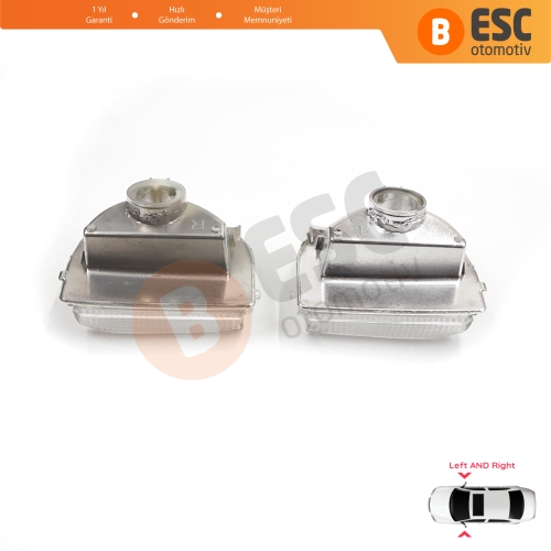 Mercedes Sprinter MK3 907 910 2018-On 9109064700 9109064600 İçin Yan Ayna Sinyali Beyaz Sağ ve Sol 