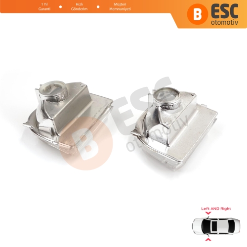 Mercedes Sprinter MK3 907 910 2018-On 9109064700 9109064600 İçin Yan Ayna Sinyali Beyaz Sağ ve Sol 