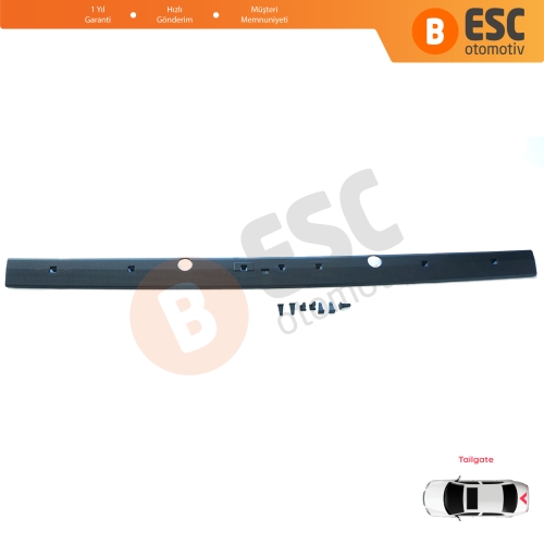 Mercedes Sprinter W901 W902 W903 W904 VW LT MK2 1996-2006 9017660119 İçin Arka Bagaj Kapı Alt Plaka Eşik Kaplama Bakaliti