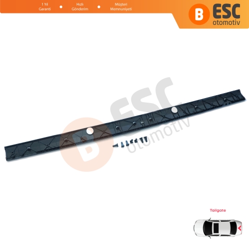 Mercedes Sprinter W901 W902 W903 W904 VW LT MK2 1996-2006 9017660119 İçin Arka Bagaj Kapı Alt Plaka Eşik Kaplama Bakaliti