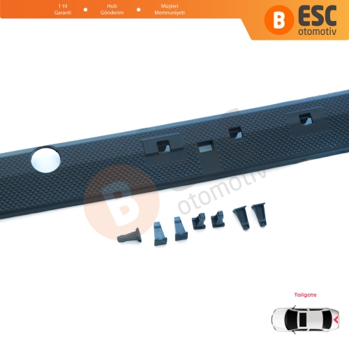 Mercedes Sprinter W901 W902 W903 W904 VW LT MK2 1996-2006 9017660119 İçin Arka Bagaj Kapı Alt Plaka Eşik Kaplama Bakaliti