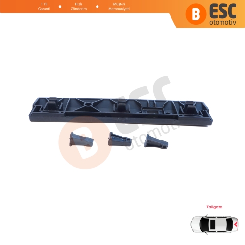 Mercedes Sprinter W901 W902 W903 W904 VW LT MK2 1996-2006 9017660219 İçin Arka Bagaj Kapı Üst Plaka Kaplama Bakaliti