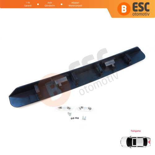 VW Transporter T5 2003-2015 7E0827329F İçin Arka Plaka Lamba Çıtası