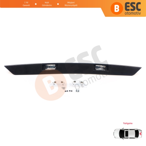 VW Transporter T5 2003-2015 7E0827329F İçin Arka Plaka Lamba Çıtası