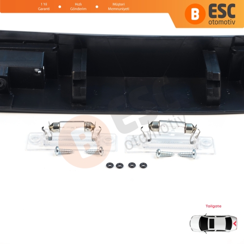 VW Transporter T5 2003-2015 7E0827329F İçin Arka Plaka Lamba Çıtası