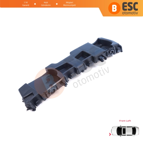 Renault Dacia Logan Sandero Stepway MK2 Symbol MK3 Makyajlı Kasa 2017-On 631438295R için Ön Sol Tampon İç Bağlantı Braket Ayağı