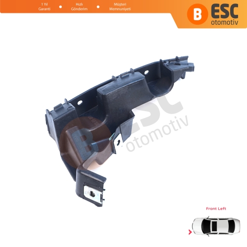 Renault Symbol Thalia MK2 LU 2008-2012 8200699903 için Ön Sol Tampon İç Bağlantı Braket Ayağı