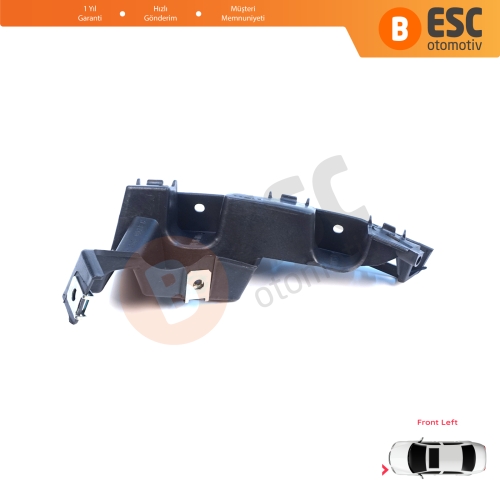 Renault Symbol Thalia MK2 LU 2008-2012 8200699903 için Ön Sol Tampon İç Bağlantı Braket Ayağı