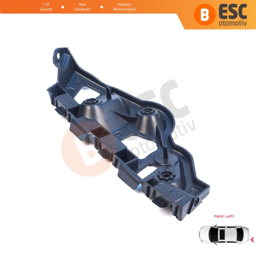 Renault Dacia Sandero MK2 B52 B8 2012-2016 Makyajsız Kasa 850459391R için Arka Sol Tampon İç Bağlantı Braket Ayağı