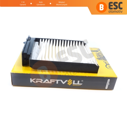 Dacia Duster MK2 Logan MK1 Sandero MK1 için Orjinal KRAFTVOLL 06040036 Polen Filtresi