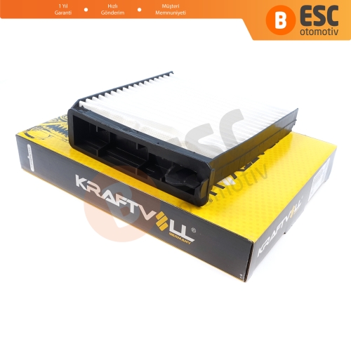 Dacia Duster MK2 Logan MK1 Sandero MK1 için Orjinal KRAFTVOLL 06040036 Polen Filtresi