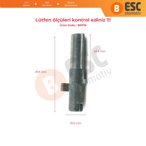 Mercedes 124 W124 S124 A124 C124 1984-1993 İçin Kontak Ateşleme Kilit Silindir Mili