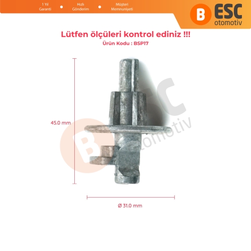 Mercedes Benz E Class W210 S210 1995-2003 İçin Kontak Ateşleme Kilit Silindir Mili