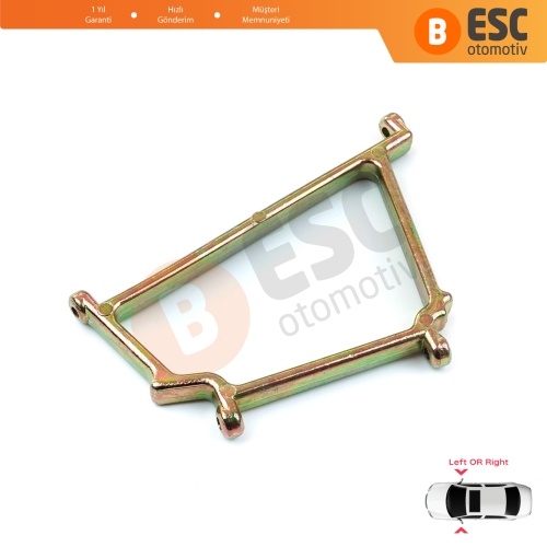 Mercedes W210 S210 W202 S202 W140 için Katlanır Yan Dikiz Ayna Destek Onarım Metal Çerçeve Braketi Sol veya Sağ