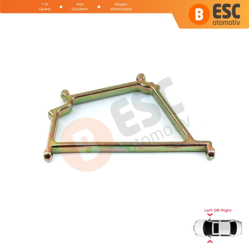 Mercedes W210 S210 W202 S202 W140 için Katlanır Yan Dikiz Ayna Destek Onarım Metal Çerçeve Braketi Sol veya Sağ
