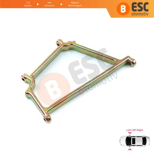 Mercedes W210 S210 W202 S202 W140 için Katlanır Yan Dikiz Ayna Destek Onarım Metal Çerçeve Braketi Sol veya Sağ