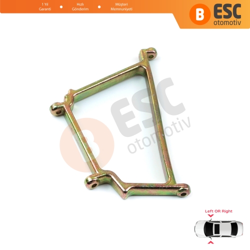 Mercedes W210 S210 W202 S202 W140 için Katlanır Yan Dikiz Ayna Destek Onarım Metal Çerçeve Braketi Sol veya Sağ