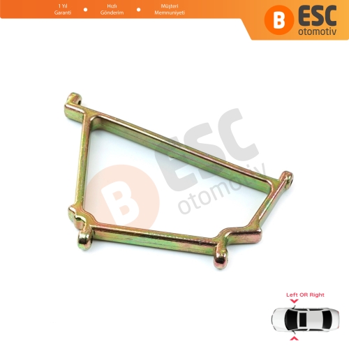 Mercedes W210 S210 W202 S202 W140 için Katlanır Yan Dikiz Ayna Destek Onarım Metal Çerçeve Braketi Sol veya Sağ