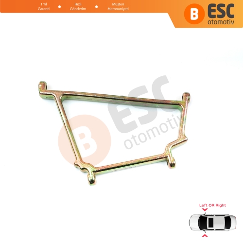 Mercedes W210 S210 W202 S202 W140 için Katlanır Yan Dikiz Ayna Destek Onarım Metal Çerçeve Braketi Sol veya Sağ