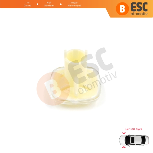 Audi A3 A4 A8 Skoda Fabia Rapid Octavia Superb Roomster Seat Cordoba Ibiza Toledo 1U0949127 İçin Yan Çamurluk Sinyali Beyaz 