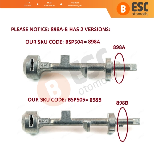 Toyota Avalon MK2 XX20 X2 1999–2004 İçin Kontak Anahtar Kilit Silindir Mili 898A